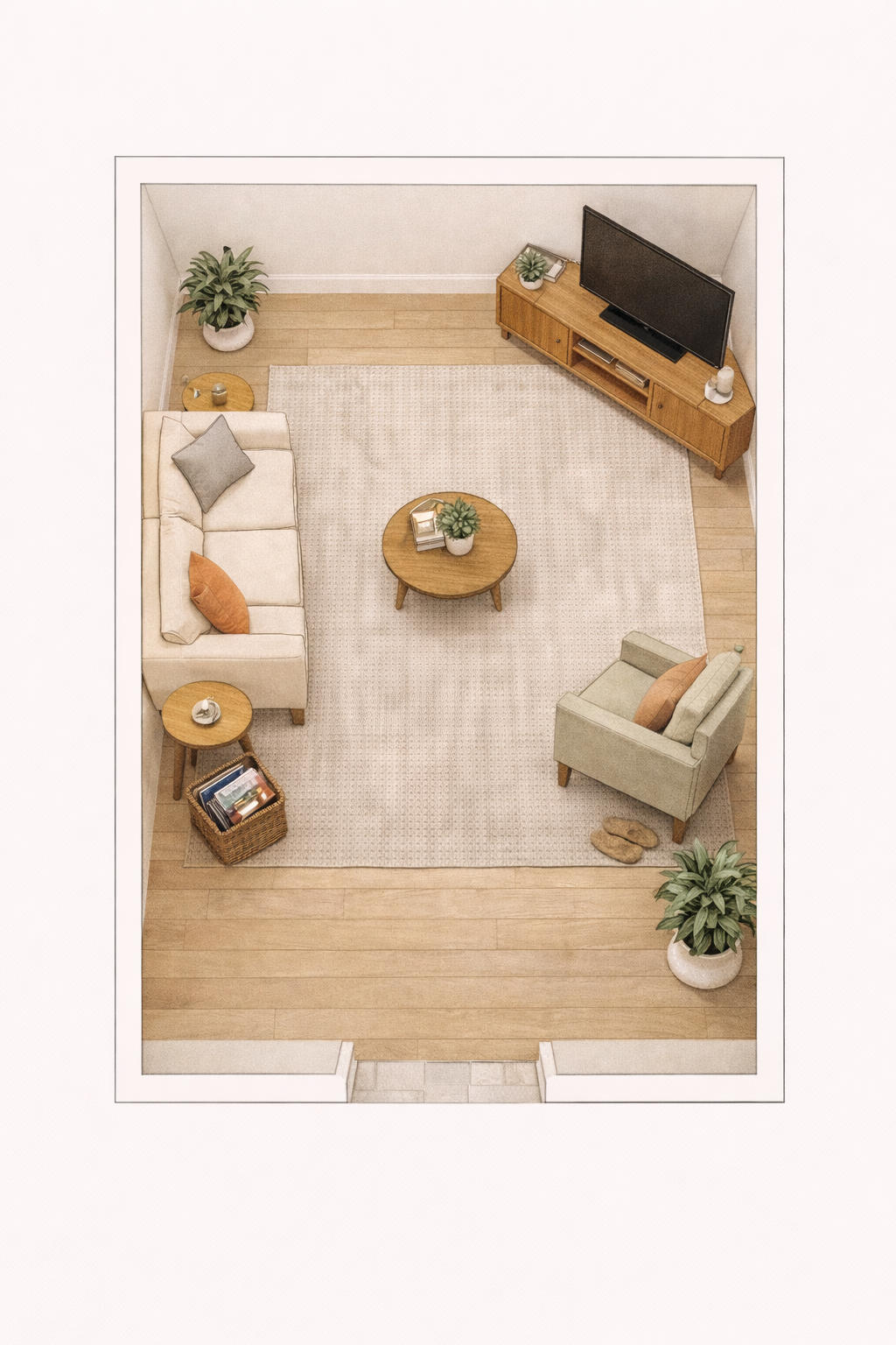 Small living room layout ideas