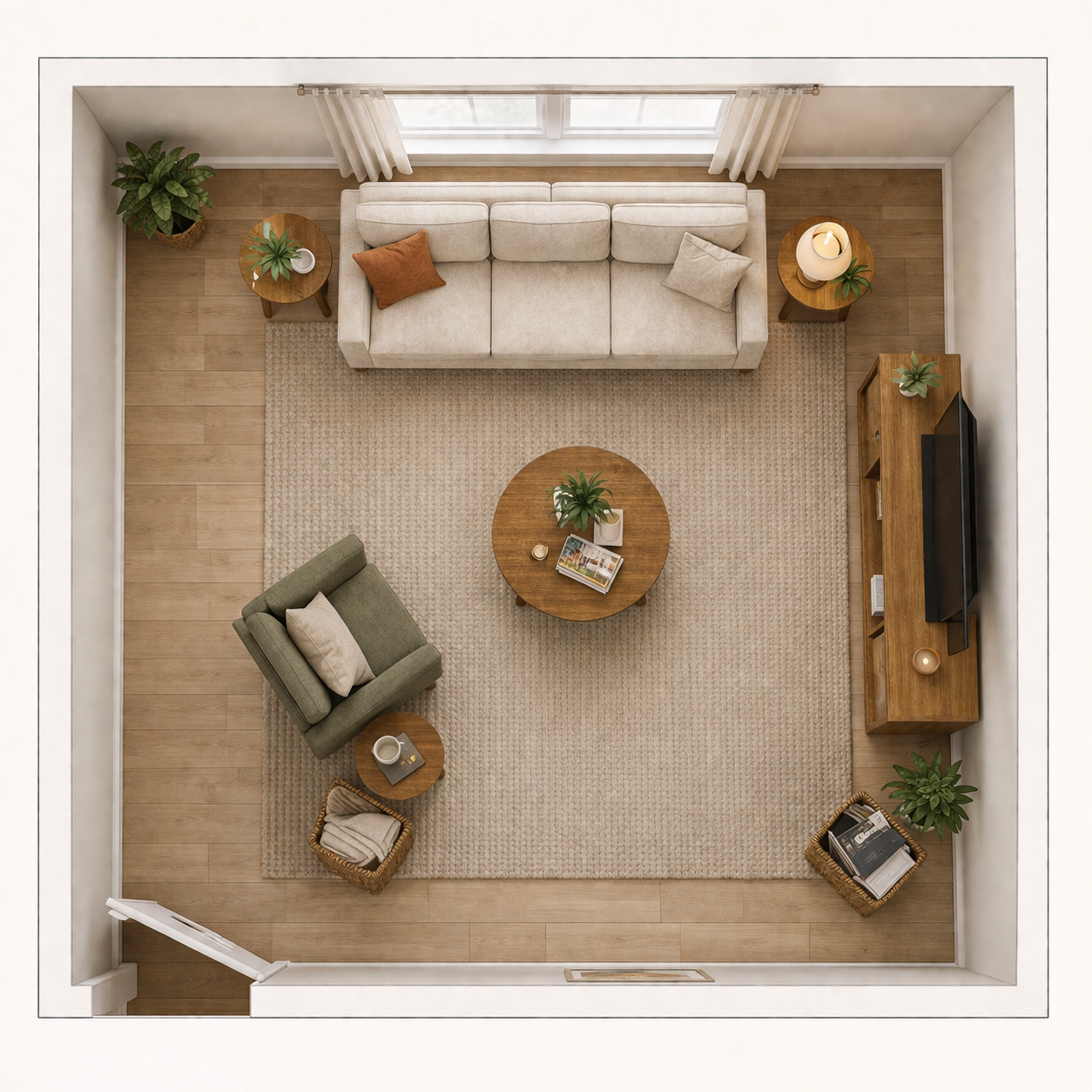 Small living room layout ideas