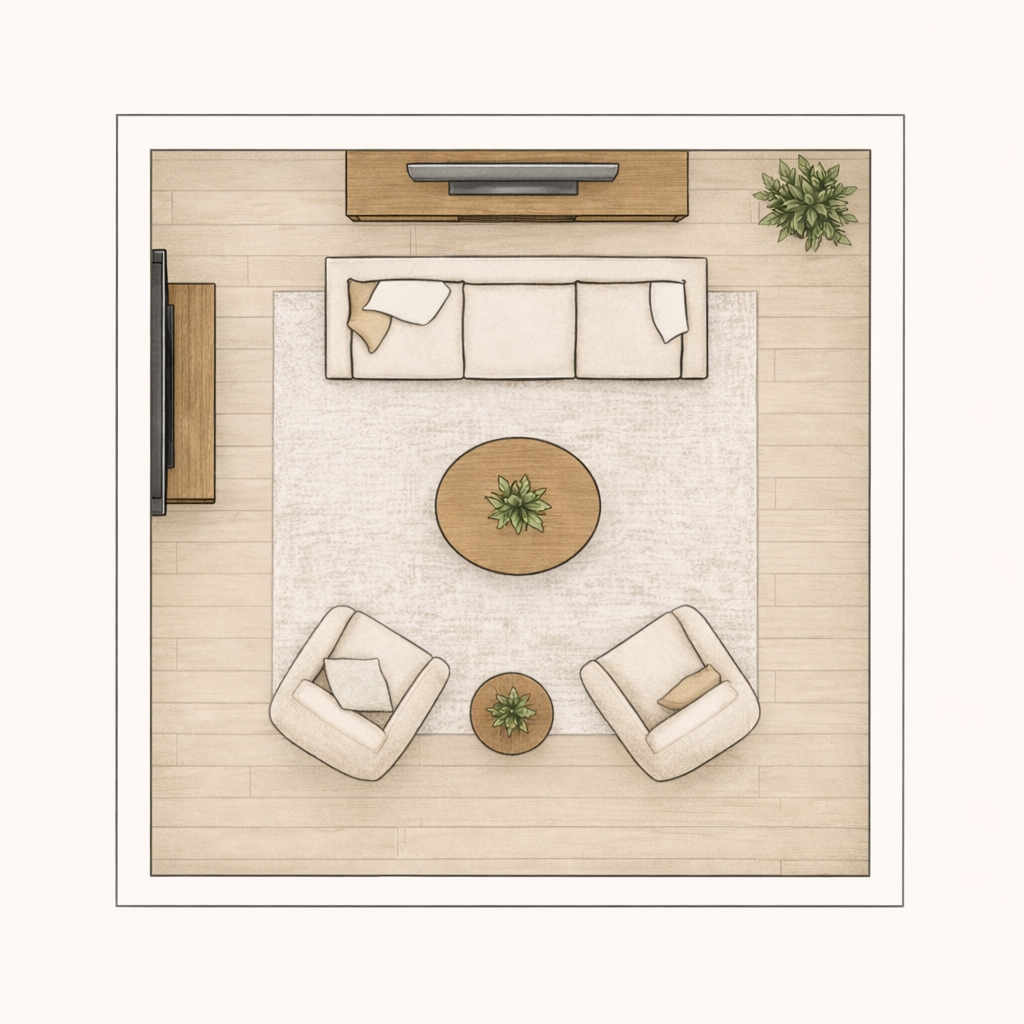 Small living room layout ideas