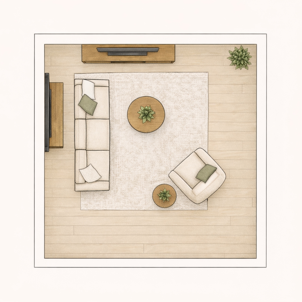 Small living room layout ideas