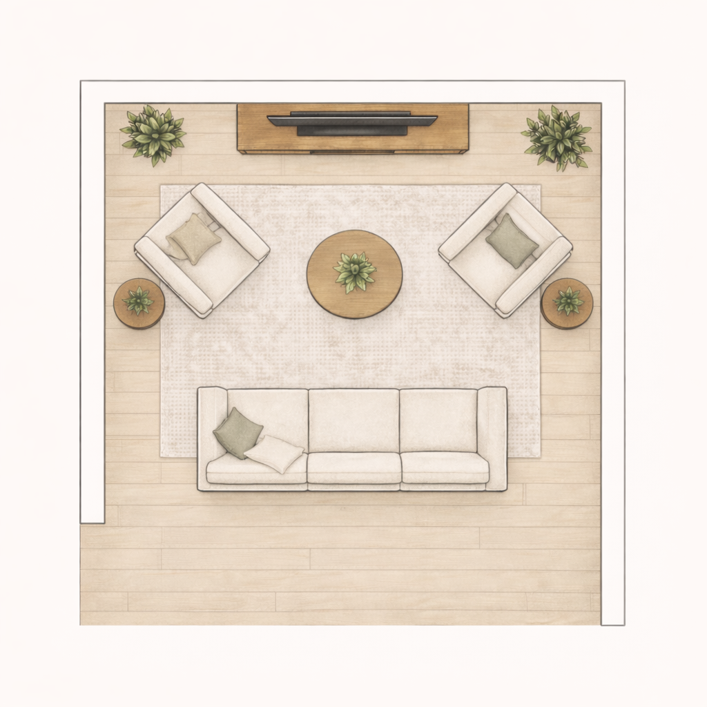 Small living room layout ideas
