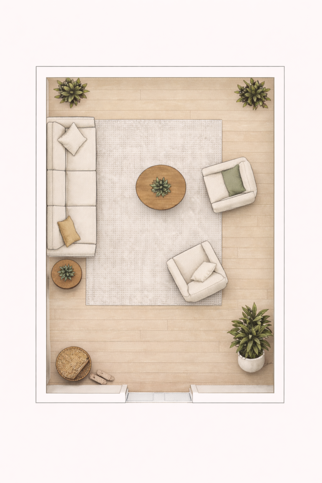 Small living room layout ideas